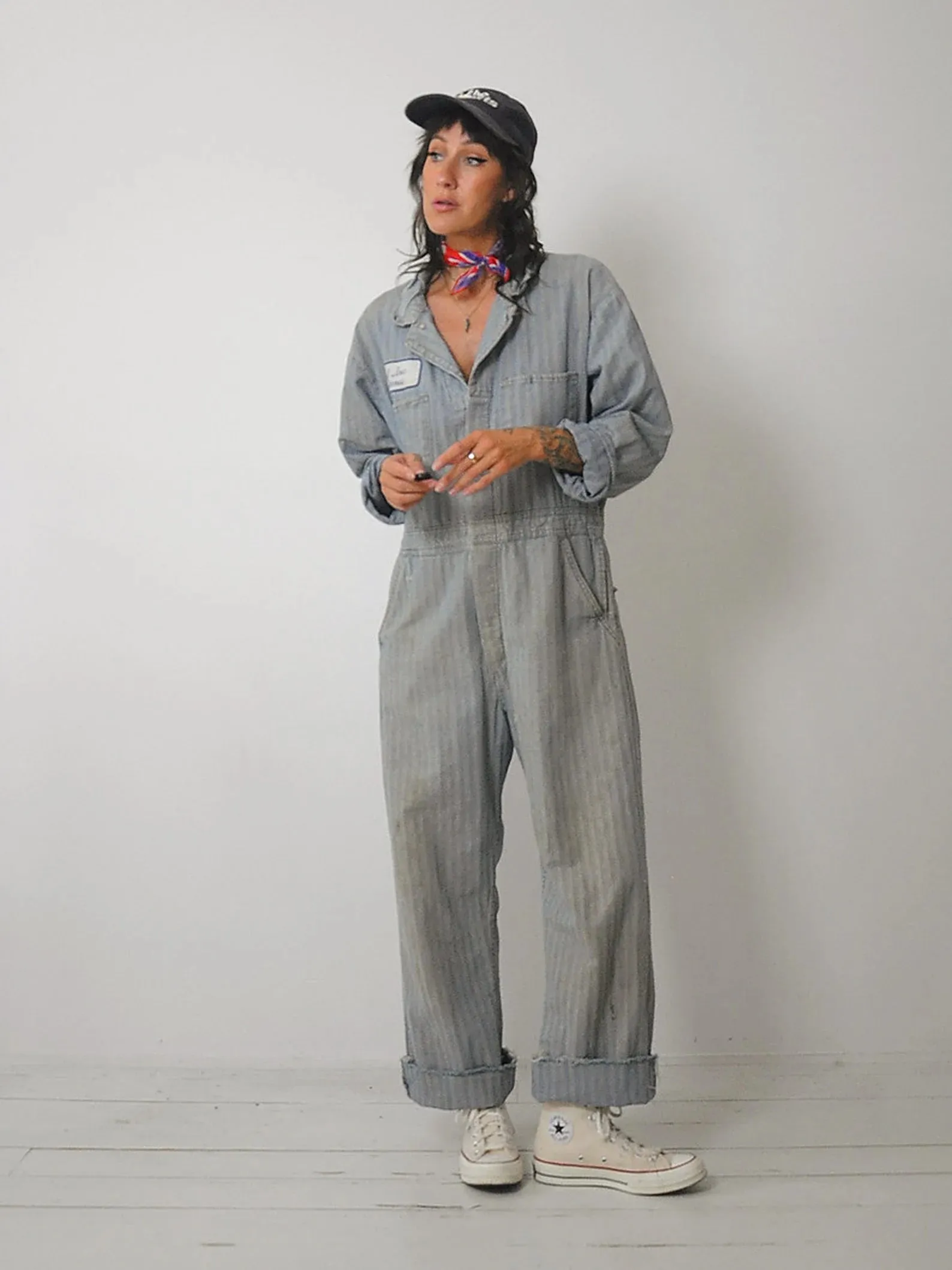 1960's HBT Denim Coveralls