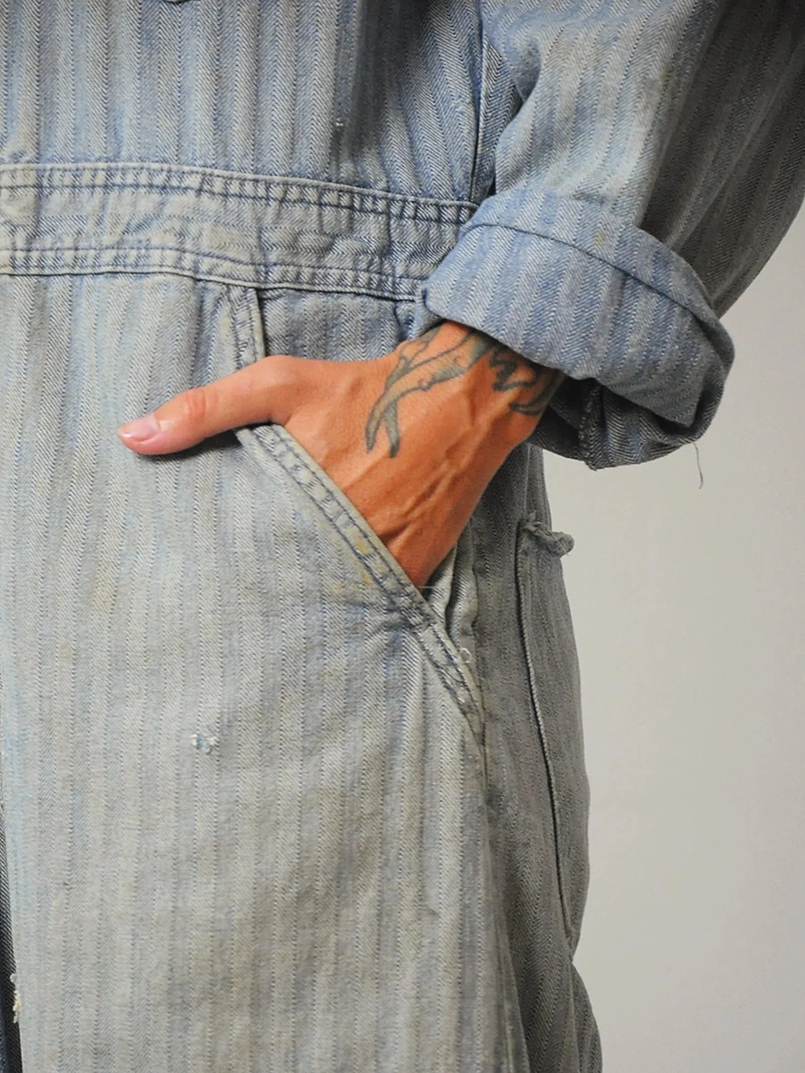 1960's HBT Denim Coveralls