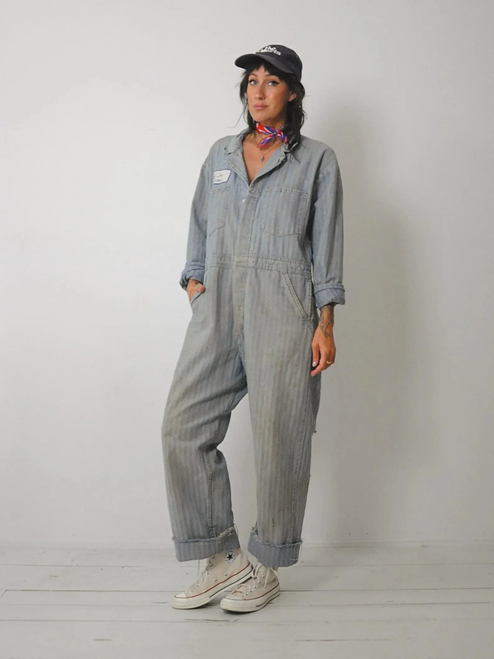 1960's HBT Denim Coveralls