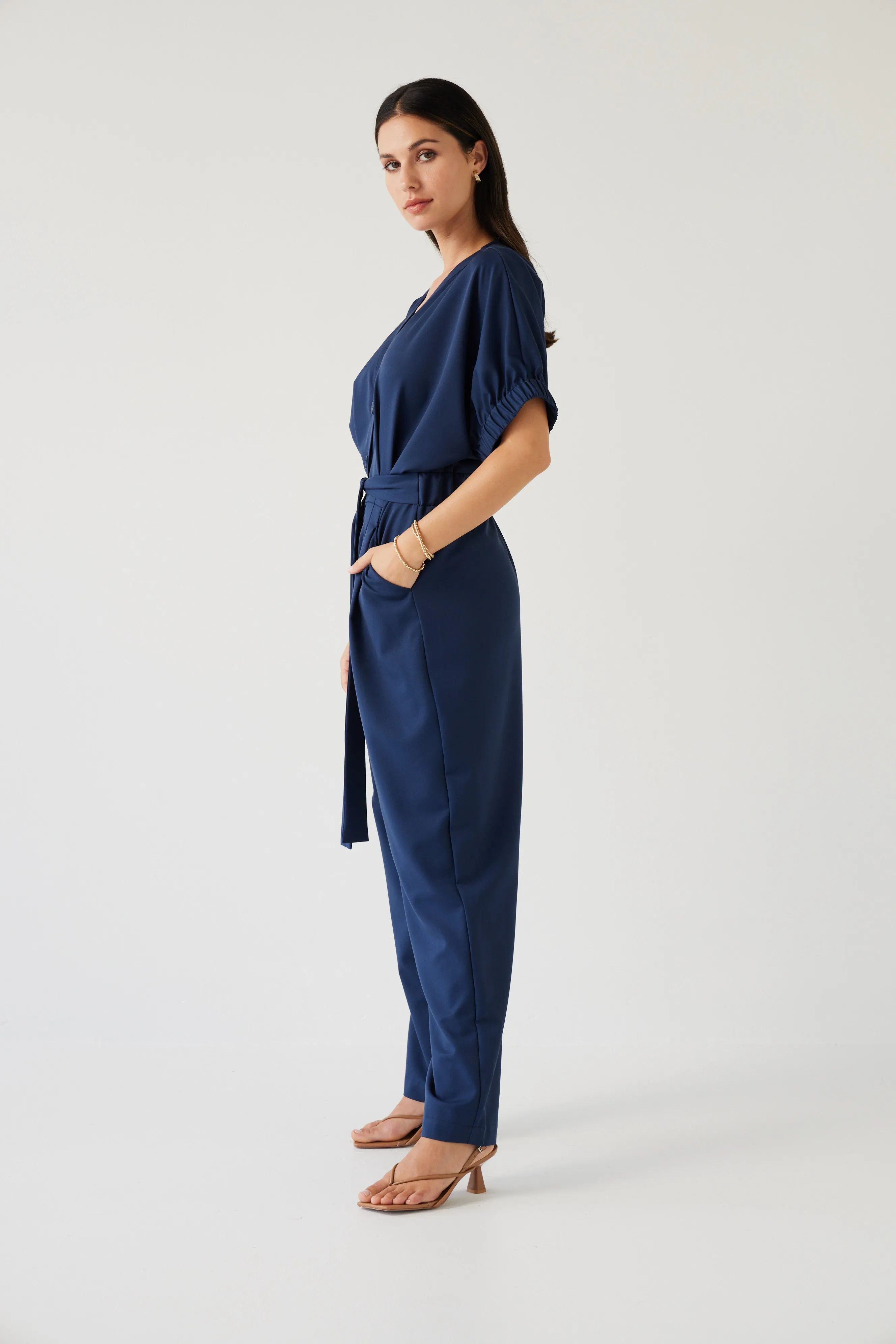 Ace Jumpsuit | Indigo