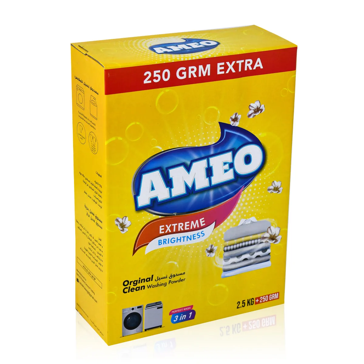 Ameo Extreme Brightness Washing Powder 2.5kg