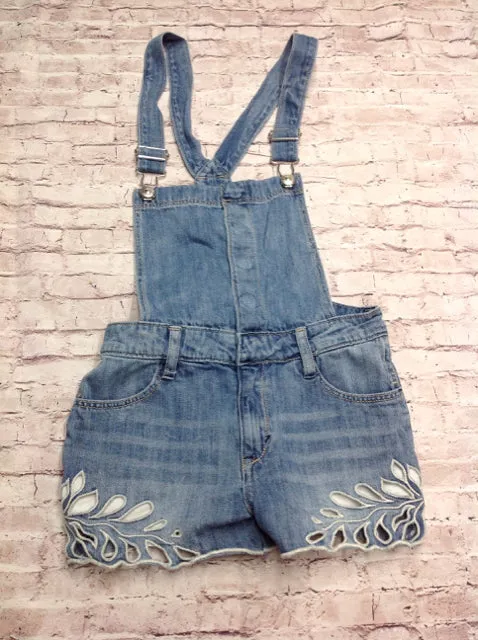 & Denim Denim Shortalls