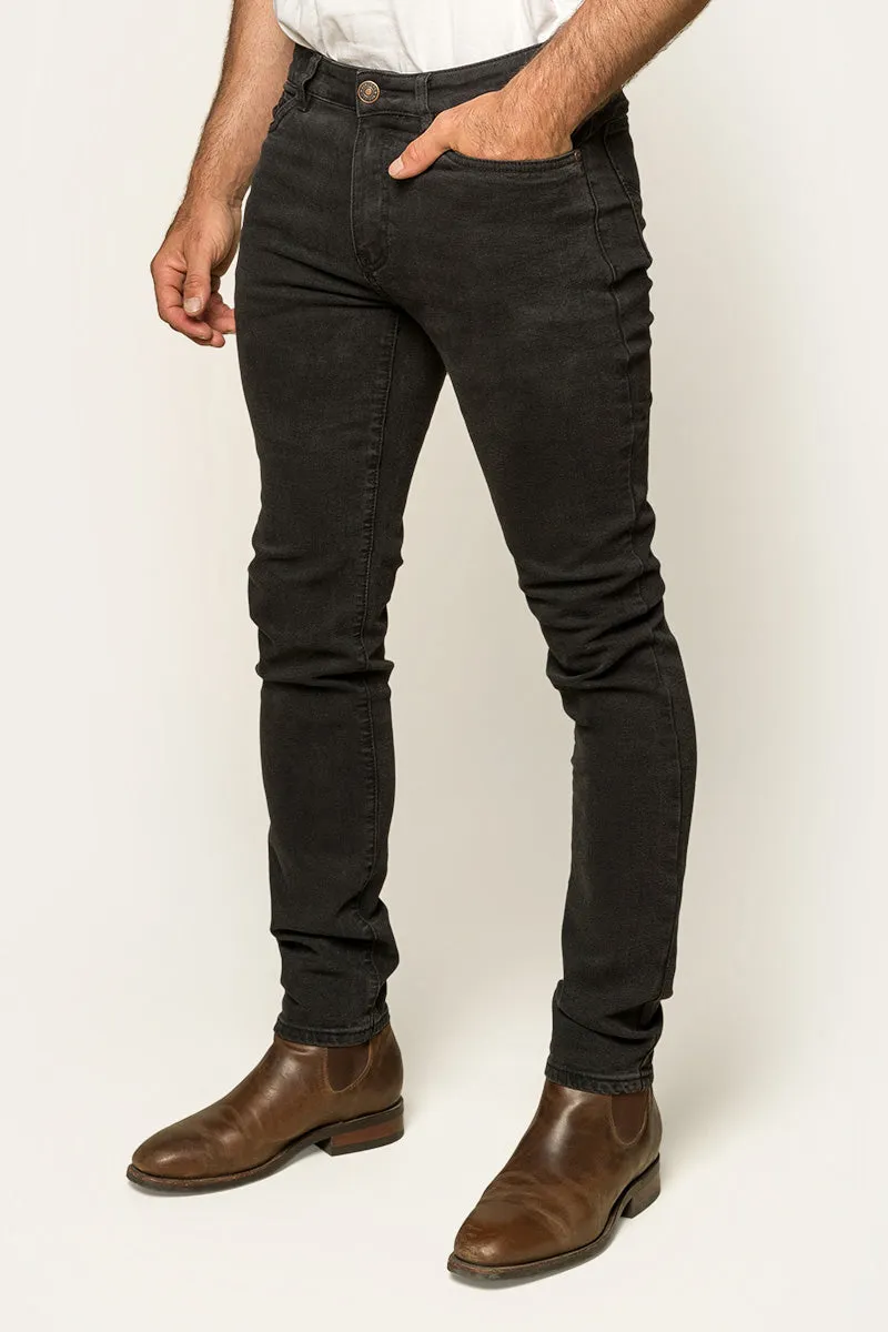 Austin Mens Slim Fit Jean - Black