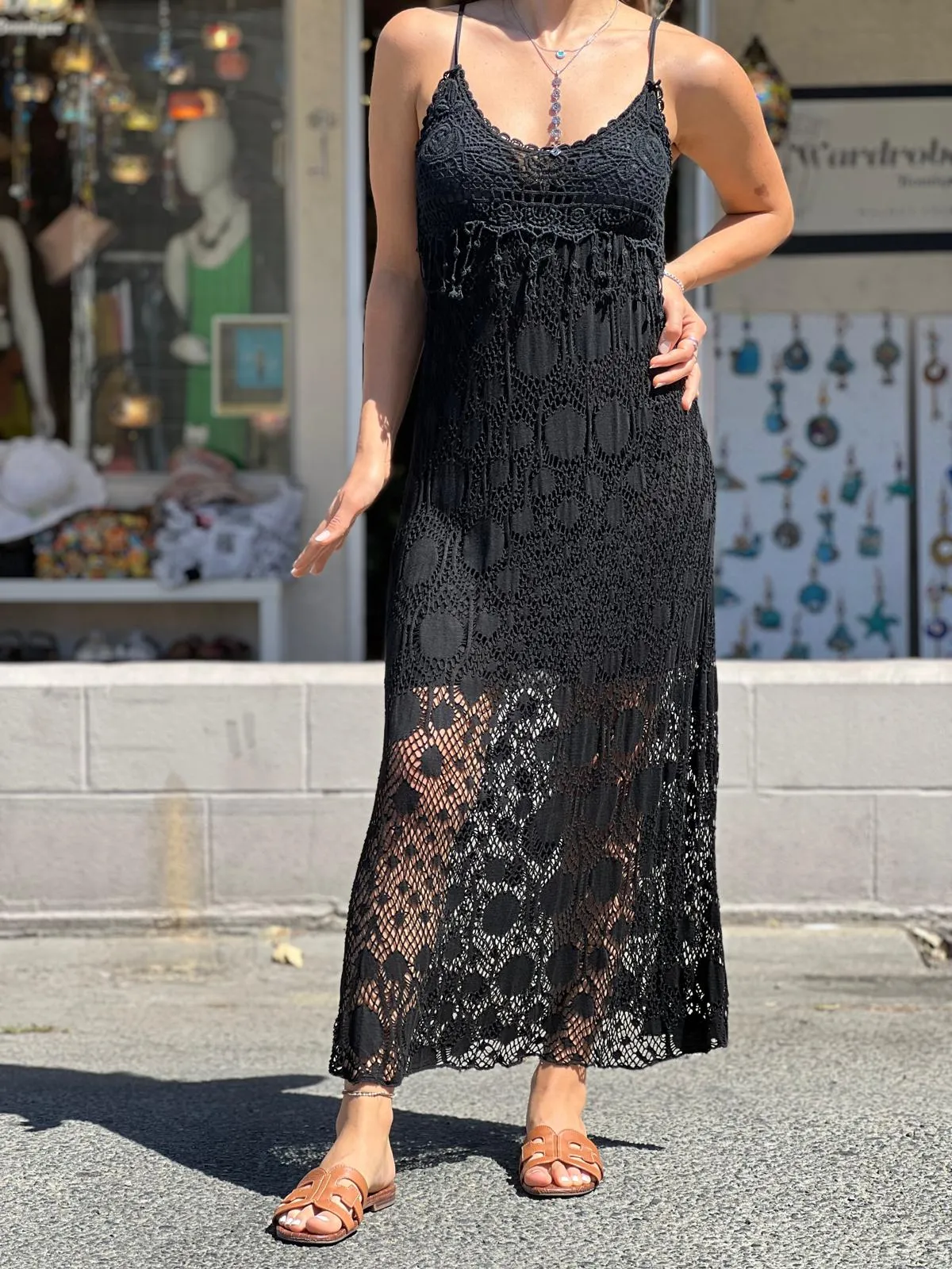 Black Lace Dress