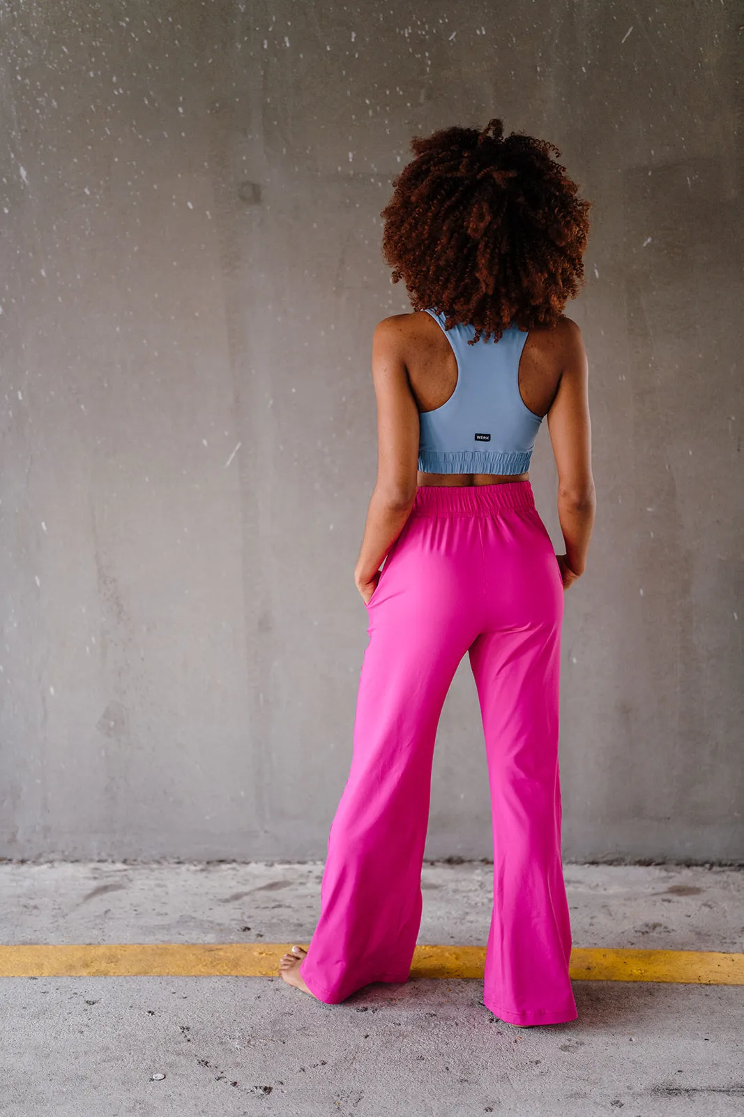 Candy Pink Track Pants