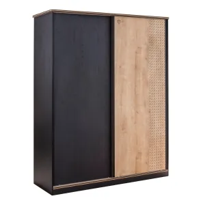 Cilek Black Sliding Wardrobe