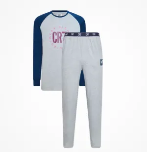 CR7 Men's Loungewear Set - Pants, Long Sleeve