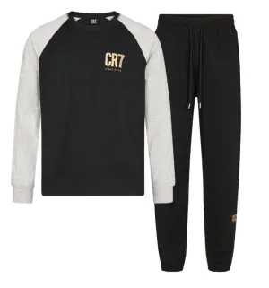 CR7 Men's Loungewear Set - Pants, Long Sleeve