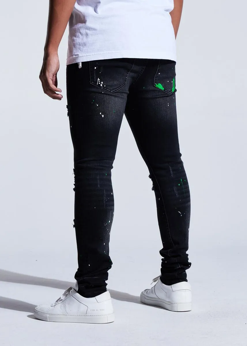 CRYSP DENIM ATLANTIC-BLACK WASH  CRYSP221-115