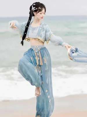 Dunhuang Fairies, Feitian Style Hanfu, Cloud Traveler 云上旅者