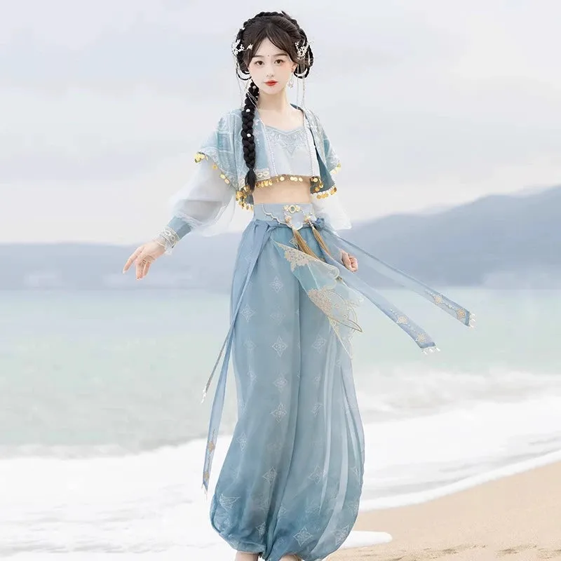 Dunhuang Fairies, Feitian Style Hanfu, Cloud Traveler 云上旅者