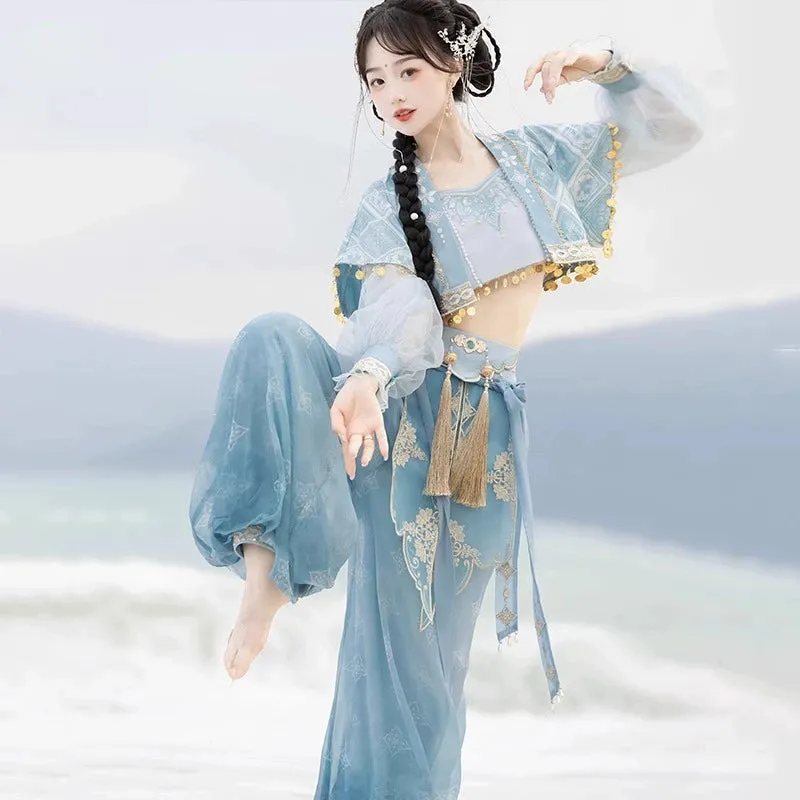 Dunhuang Fairies, Feitian Style Hanfu, Cloud Traveler 云上旅者