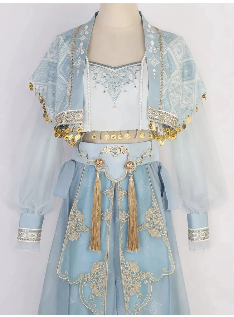 Dunhuang Fairies, Feitian Style Hanfu, Cloud Traveler 云上旅者