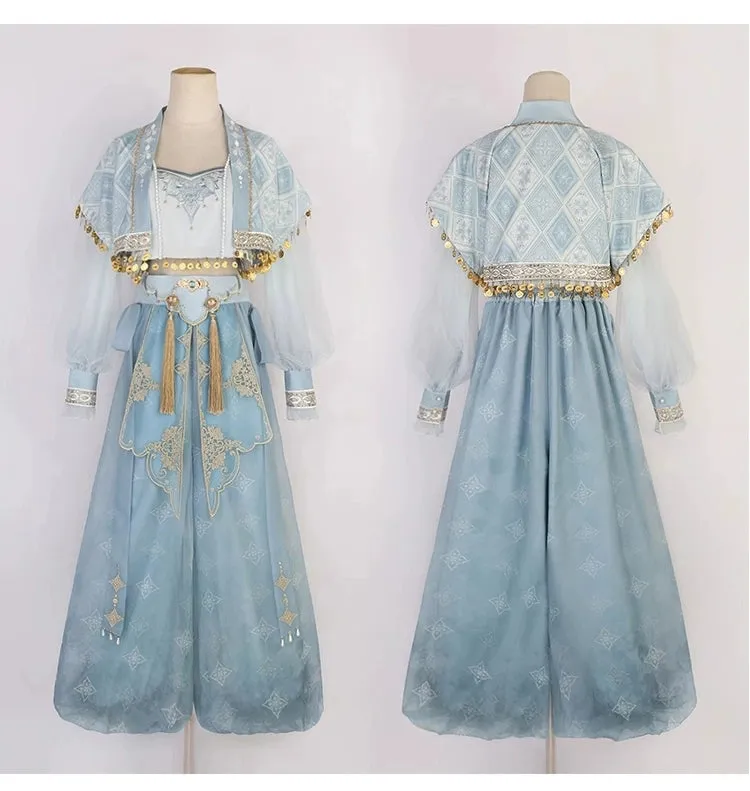 Dunhuang Fairies, Feitian Style Hanfu, Cloud Traveler 云上旅者