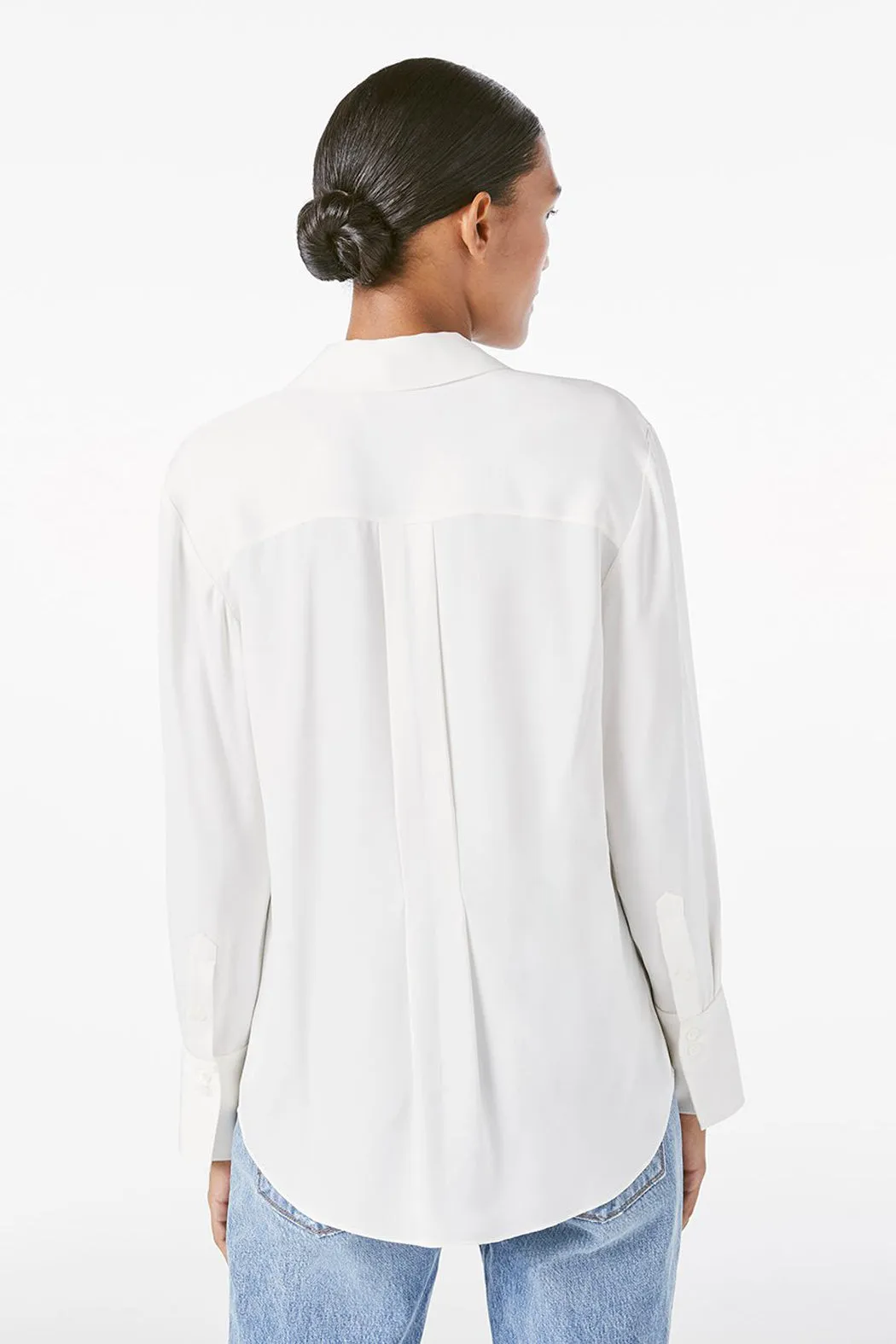 Frame - Ruffle Tux Top