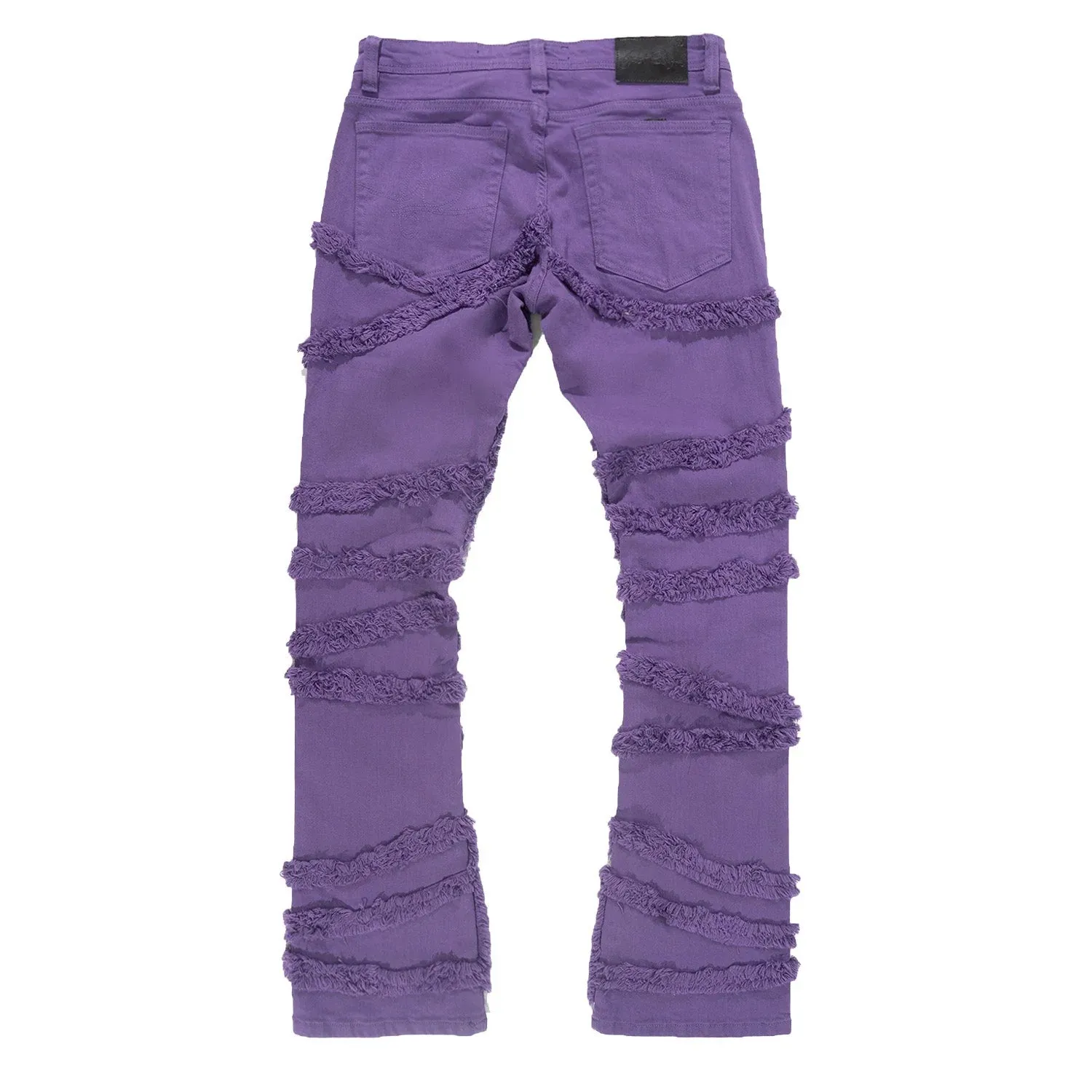 Frost Originals 'Leon' Stacked Denim (Purple) F1705