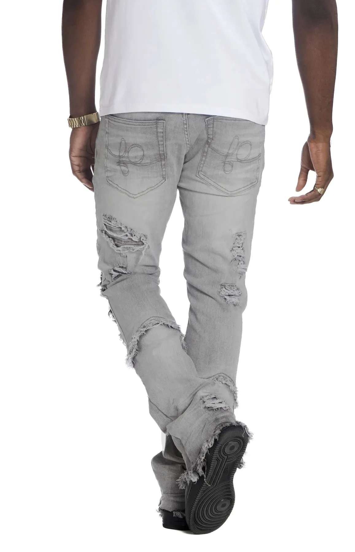 Frost Originals 'Rogue' Stacked Denim (Grey) F1788