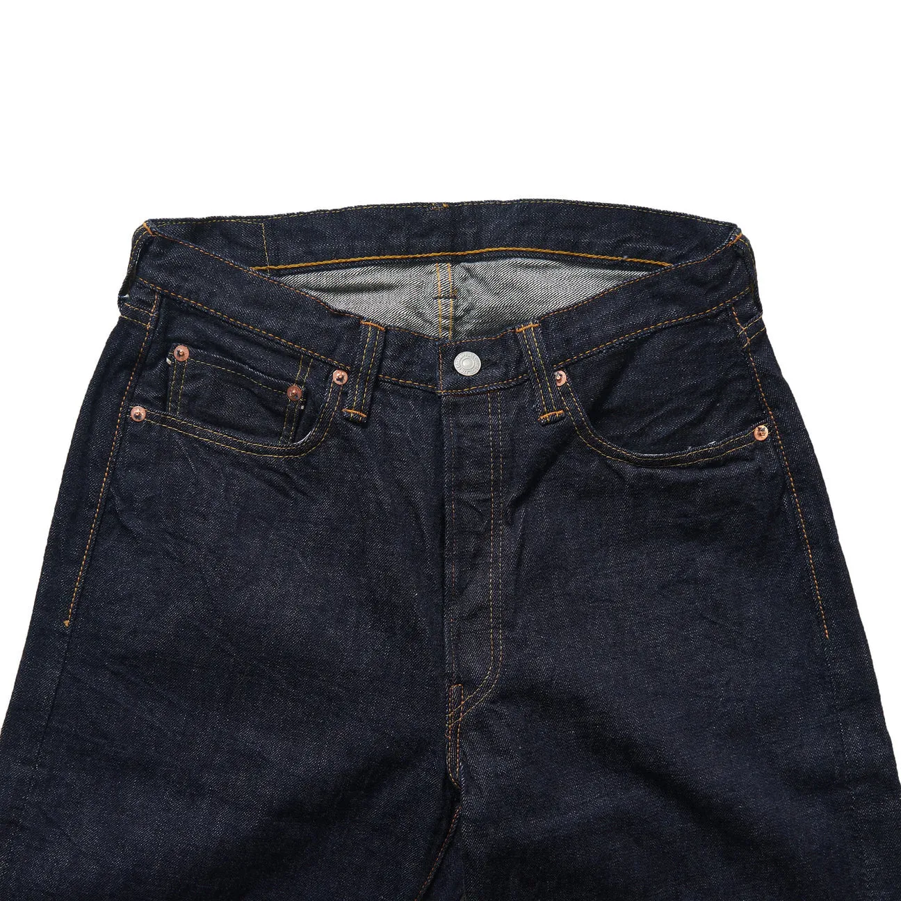 Fullcount & Co. 0105W - Wide Denim - 13.7oz - Raw Indigo Blue