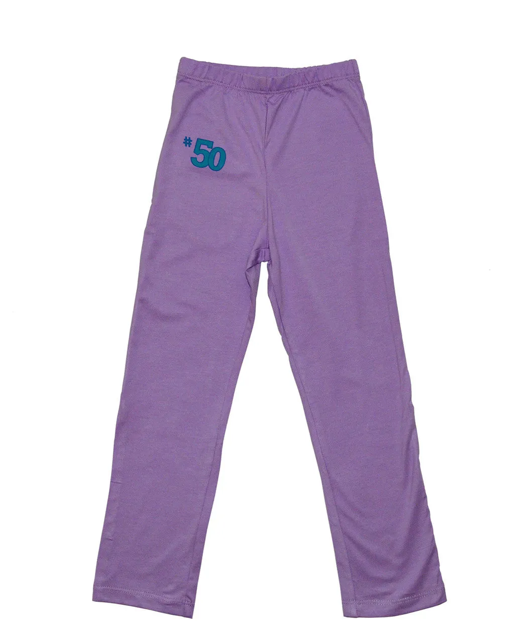 Girls Sun Protective Pant-50 Purple