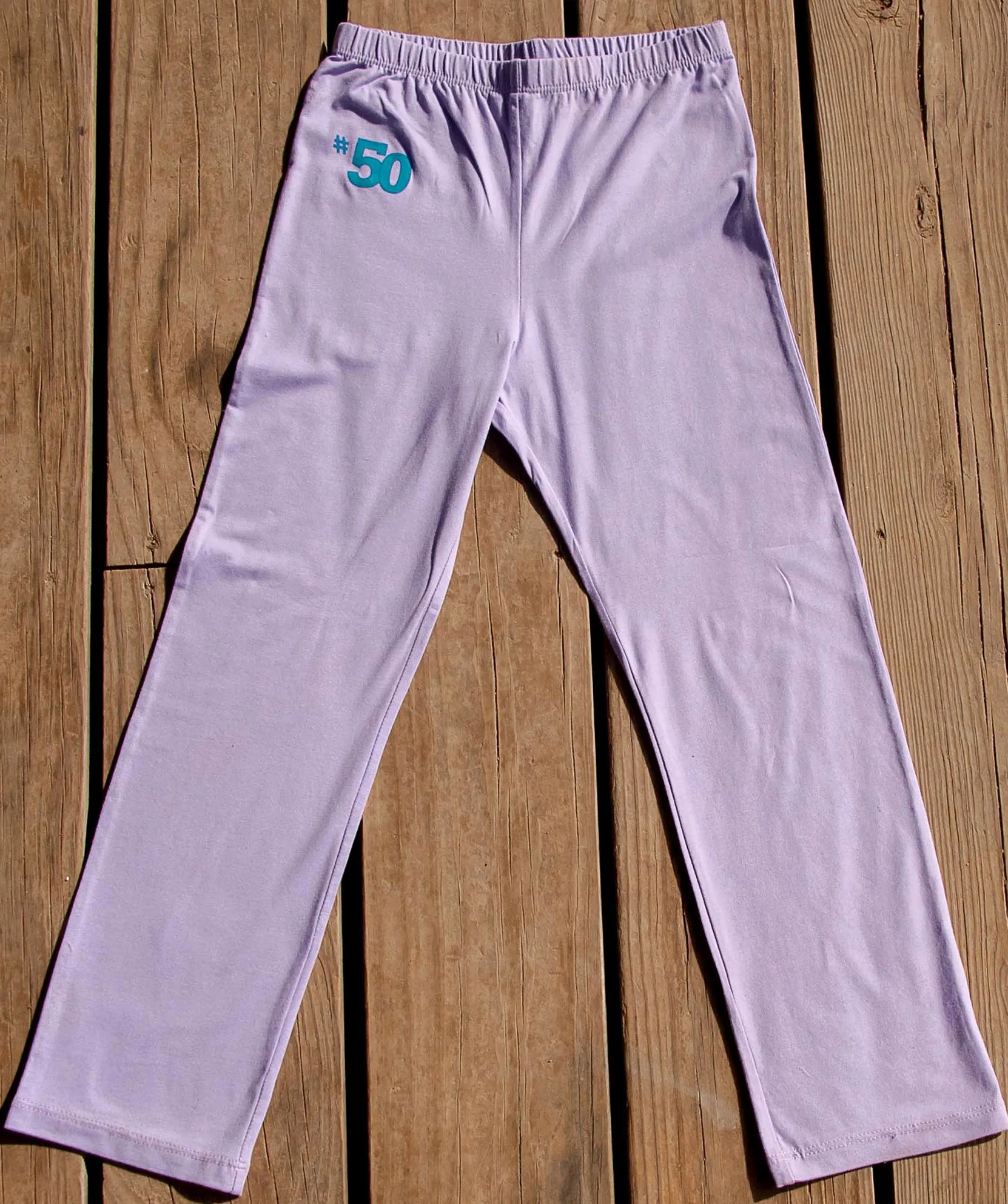 Girls Sun Protective Pant-50 Purple