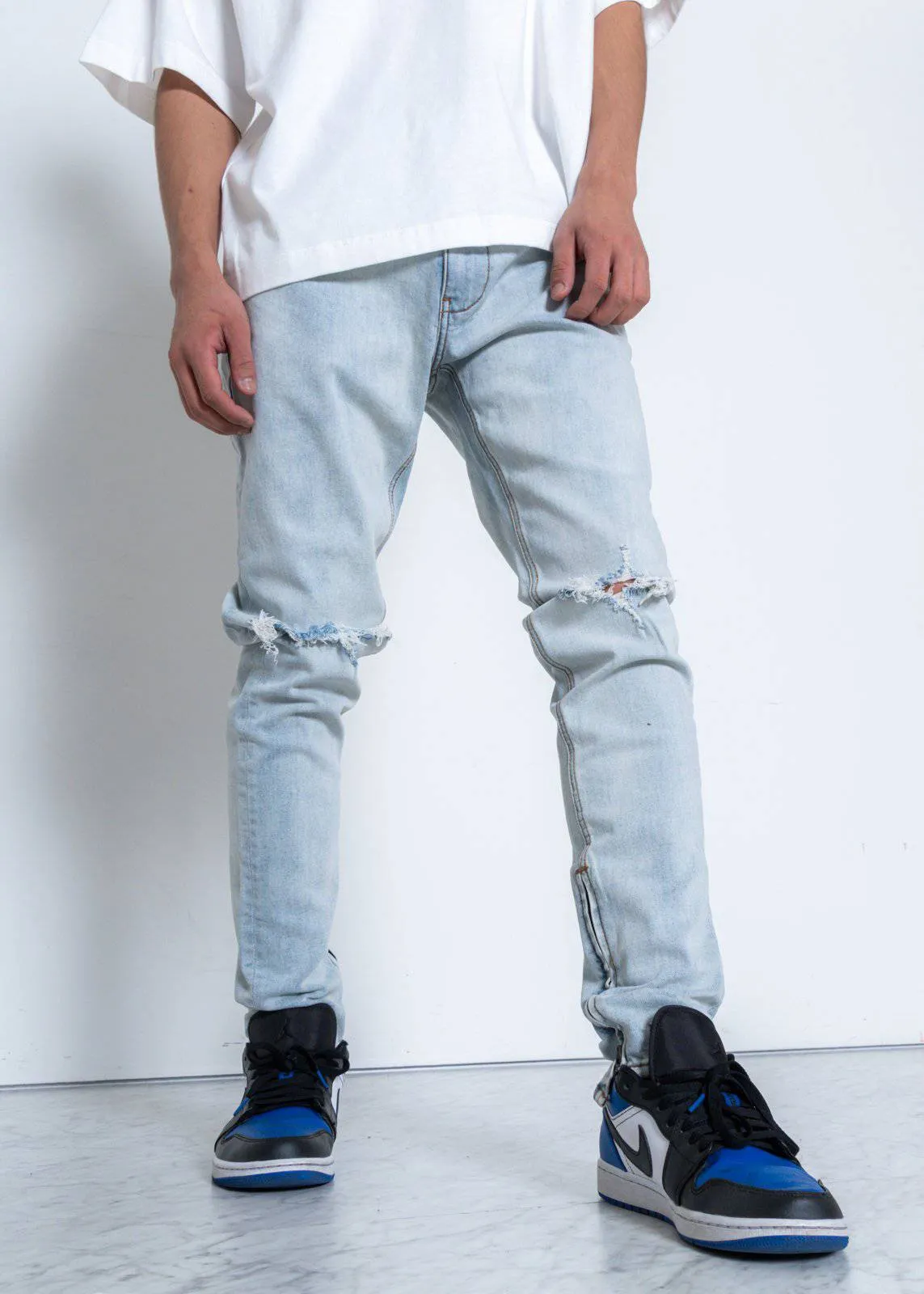 Konus Men's Washed Out Denim