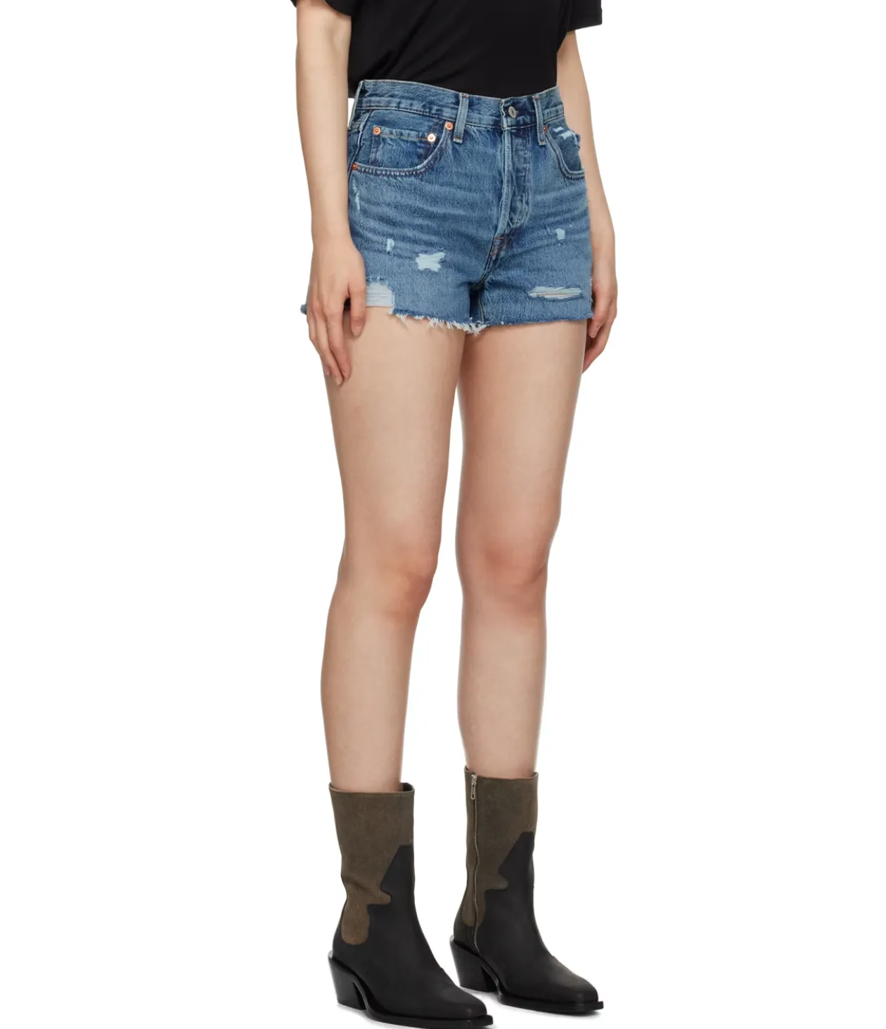 Levi 501 Medium Wash Short