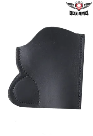 Magnetic Black Leather Gun Holster