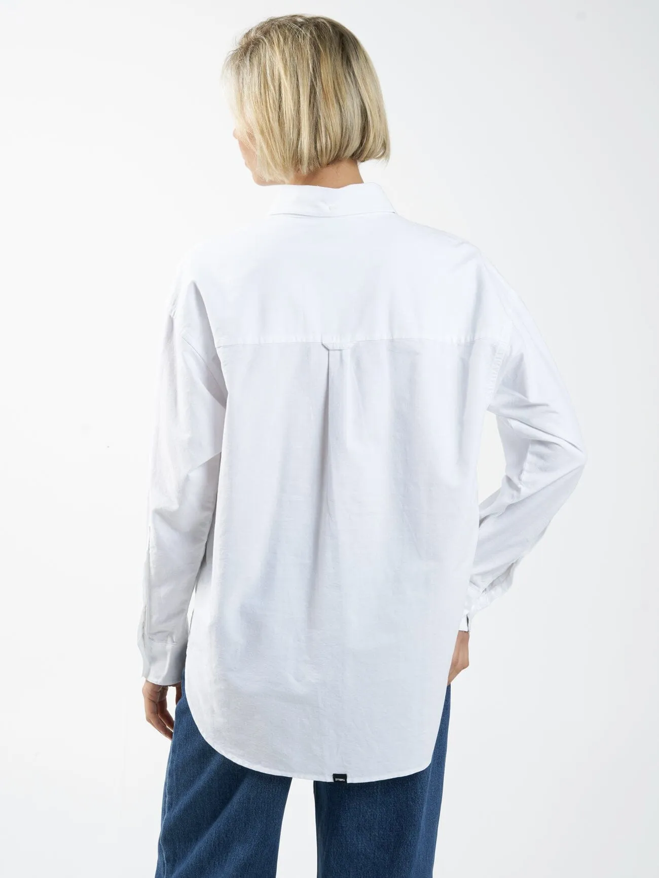 Maxwell Oxford Oversized Shirt - White