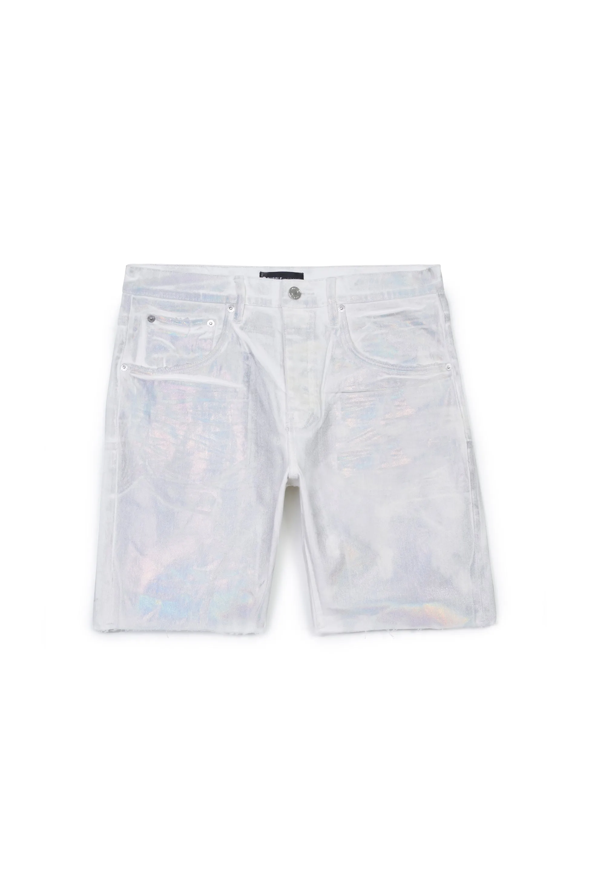 Purple Brand - Worn White Denim Short