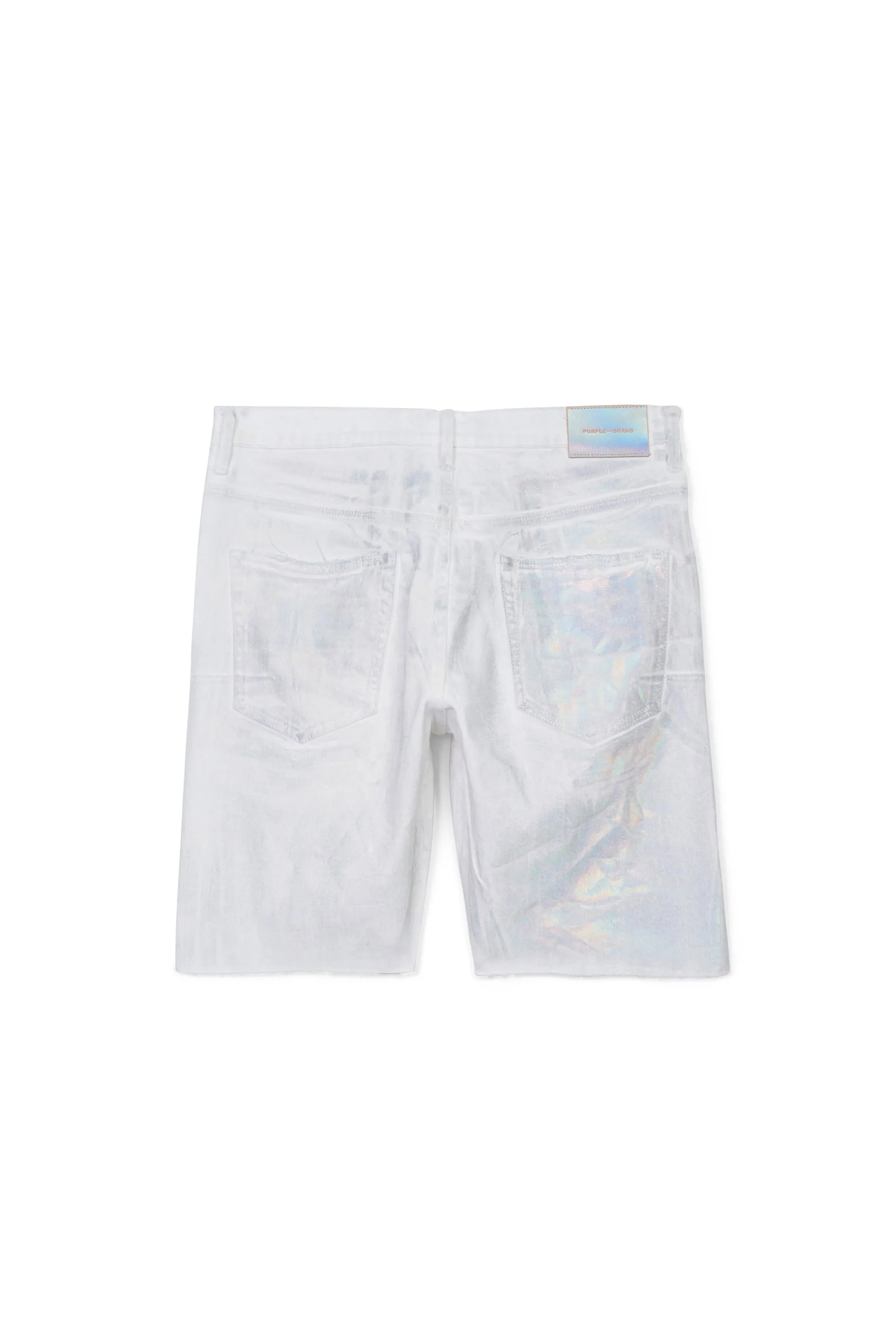 Purple Brand - Worn White Denim Short