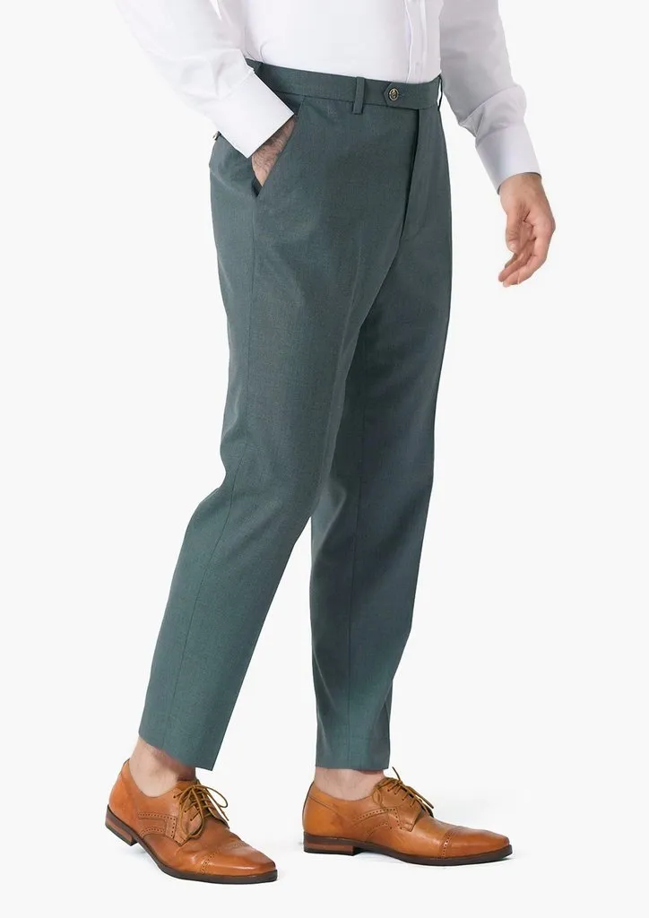 Sage Sharkskin Pants