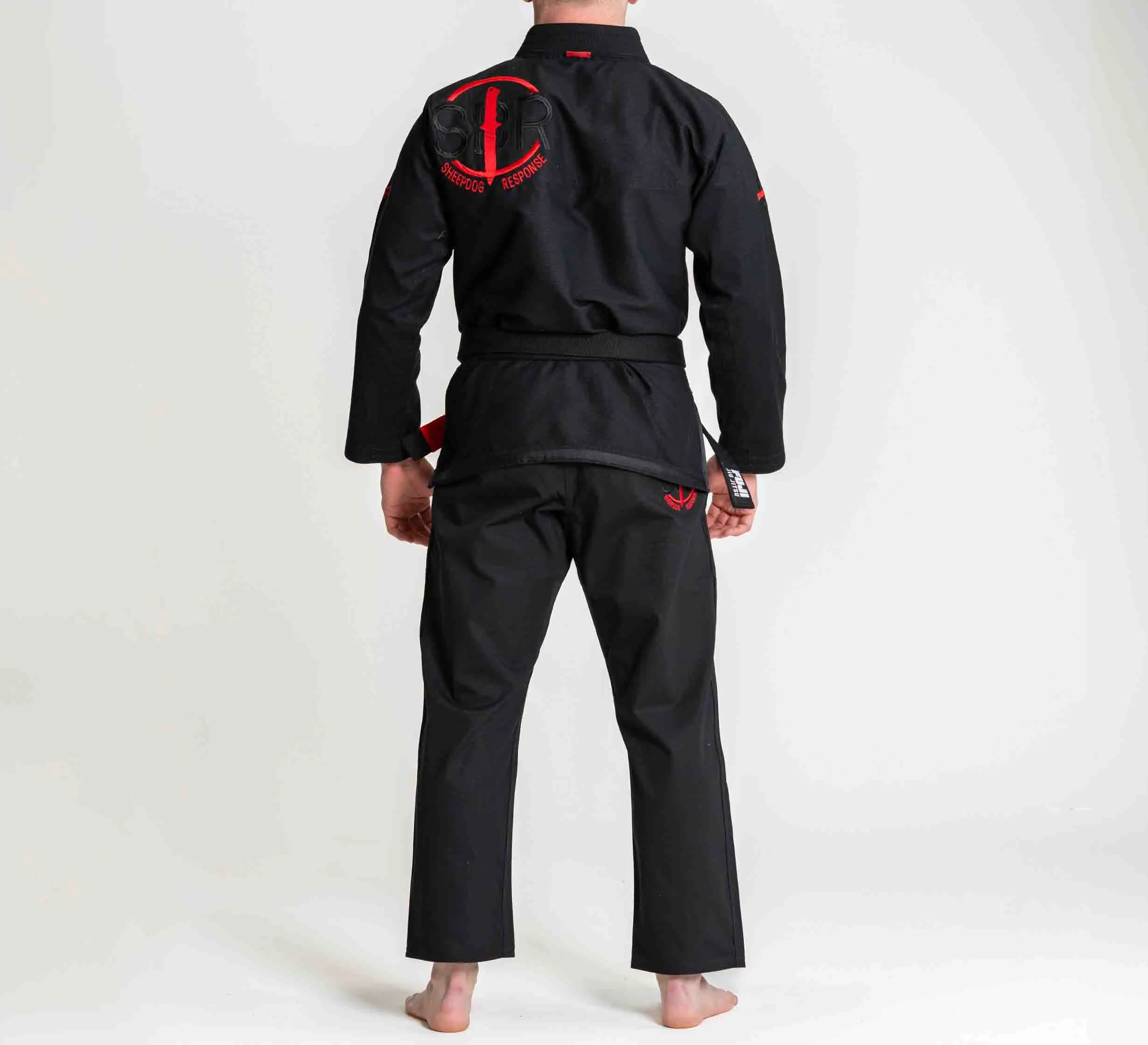 Suparaito BJJ Gi Sheepdog Response Edition Black