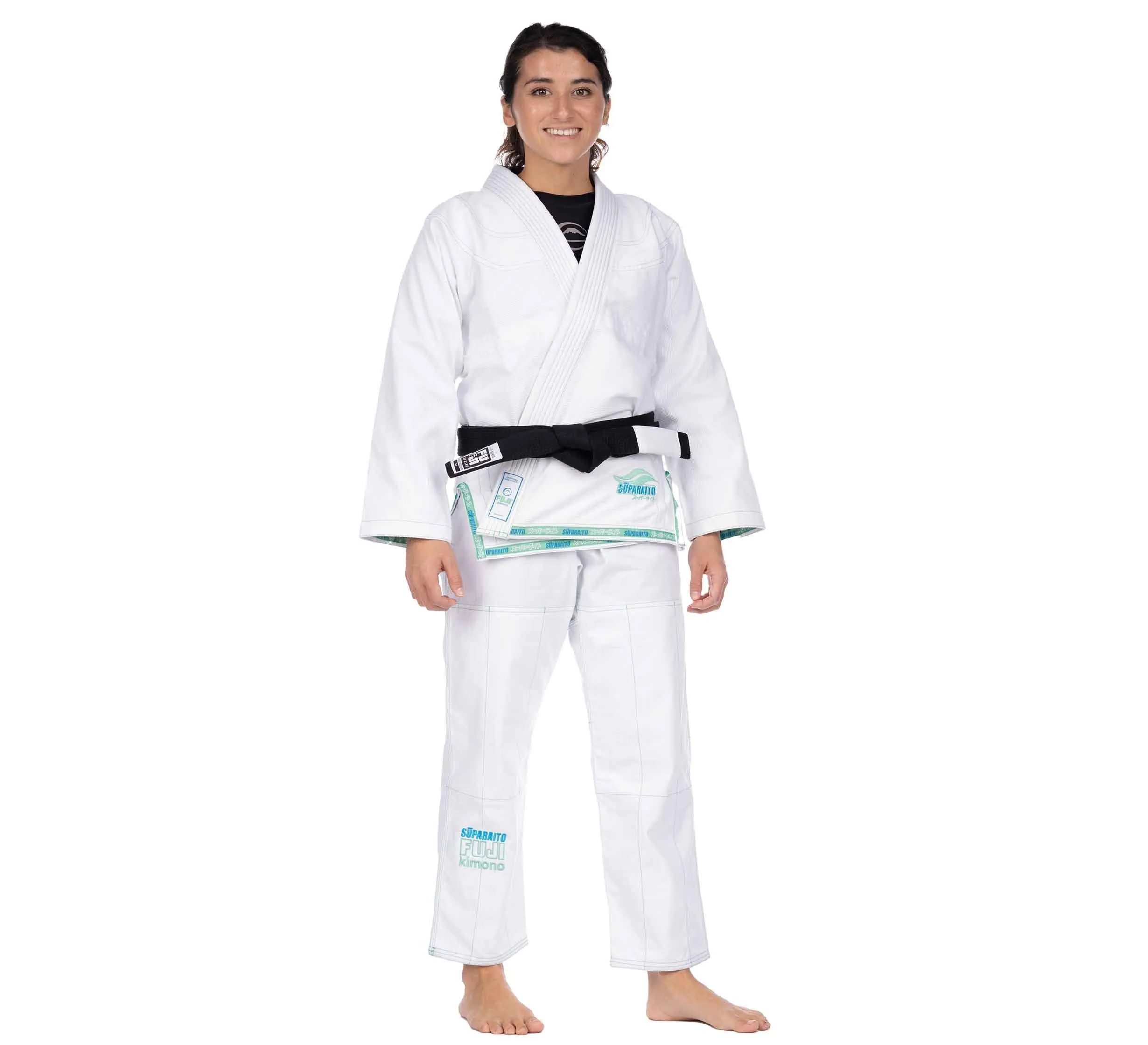 Suparaito Girl's BJJ Gi Teal