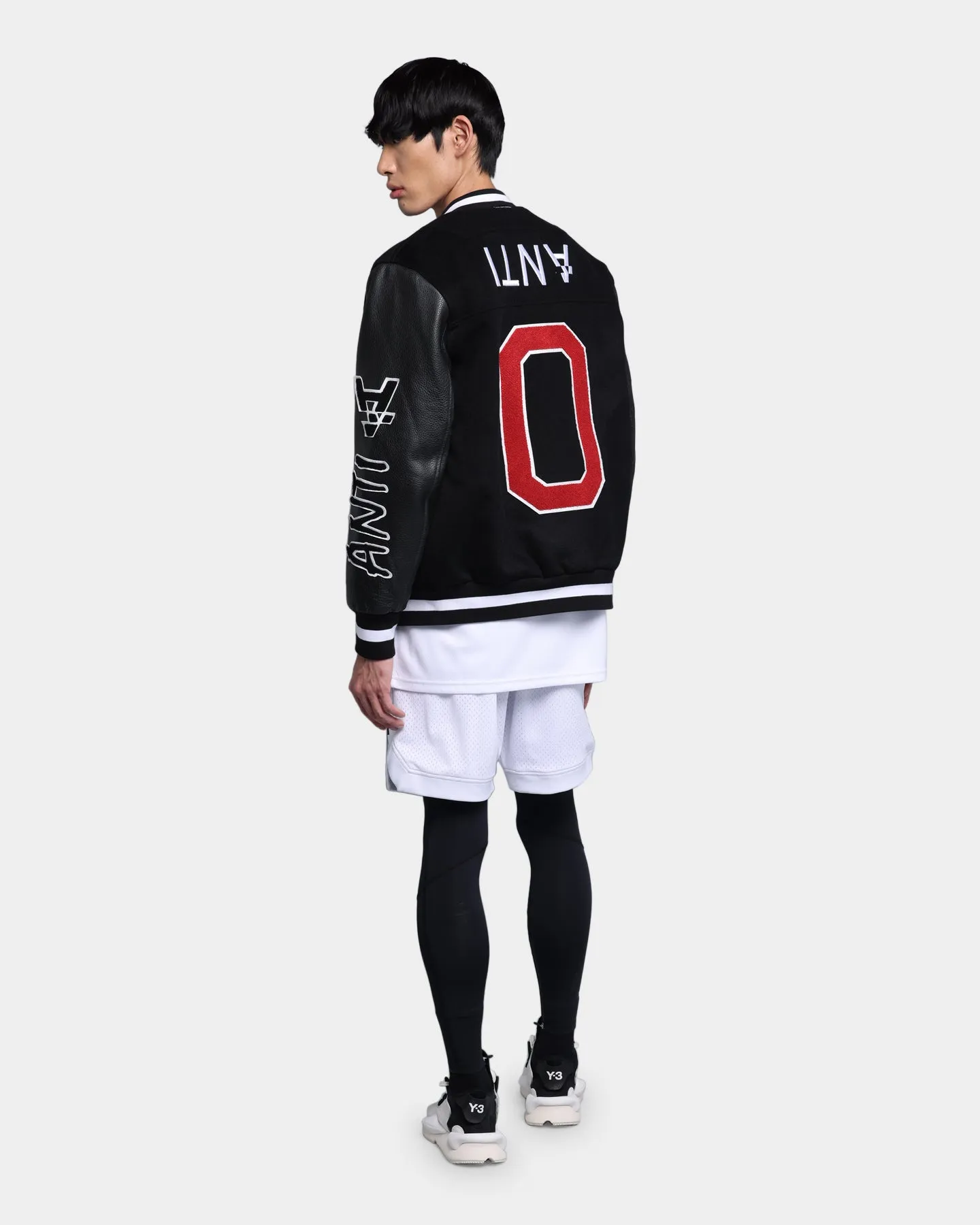 The Anti Order Chicvgo Varsity Jacket Black/Red/White