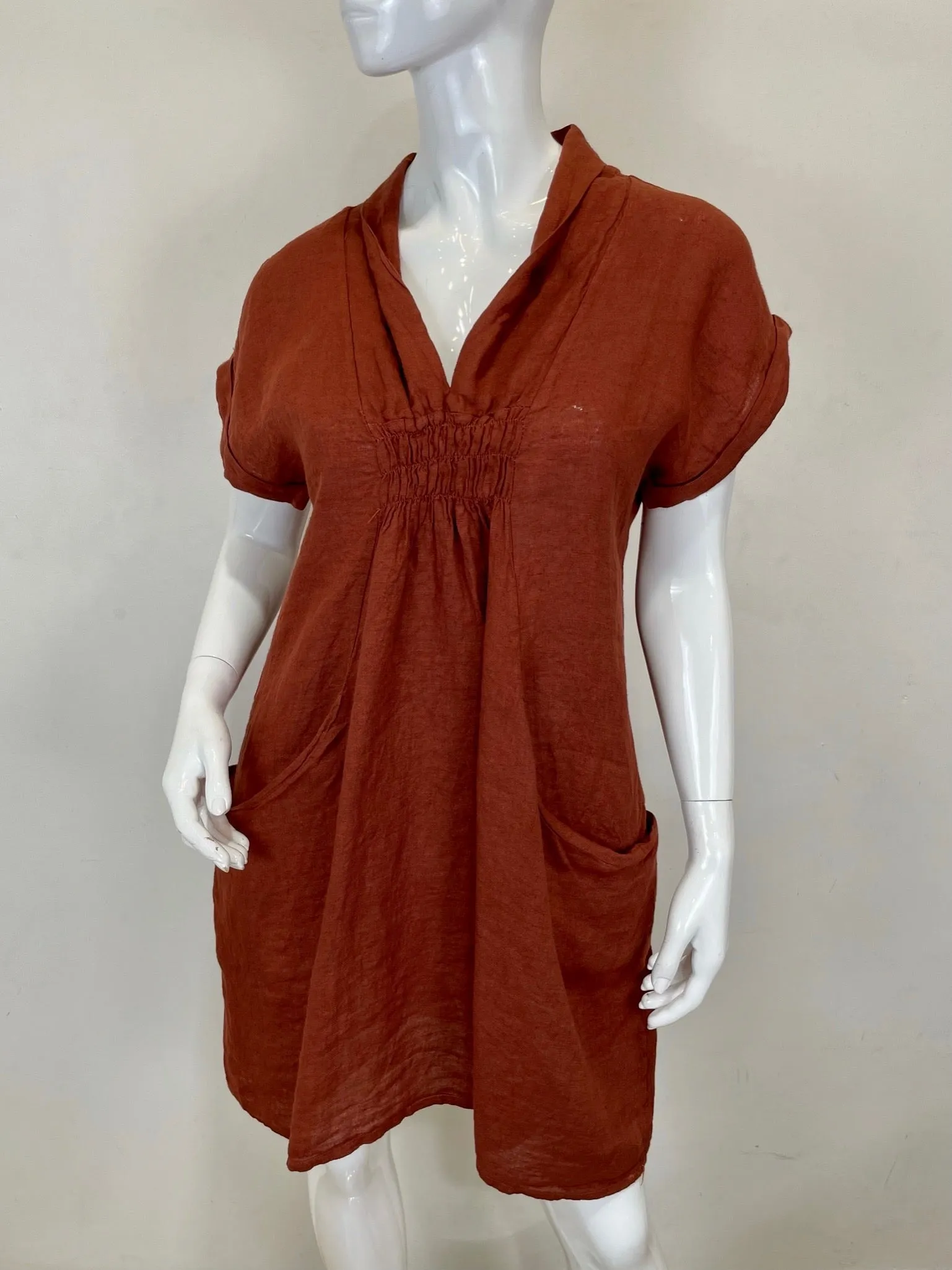 The Waipahe Casual Chic Linen Dress