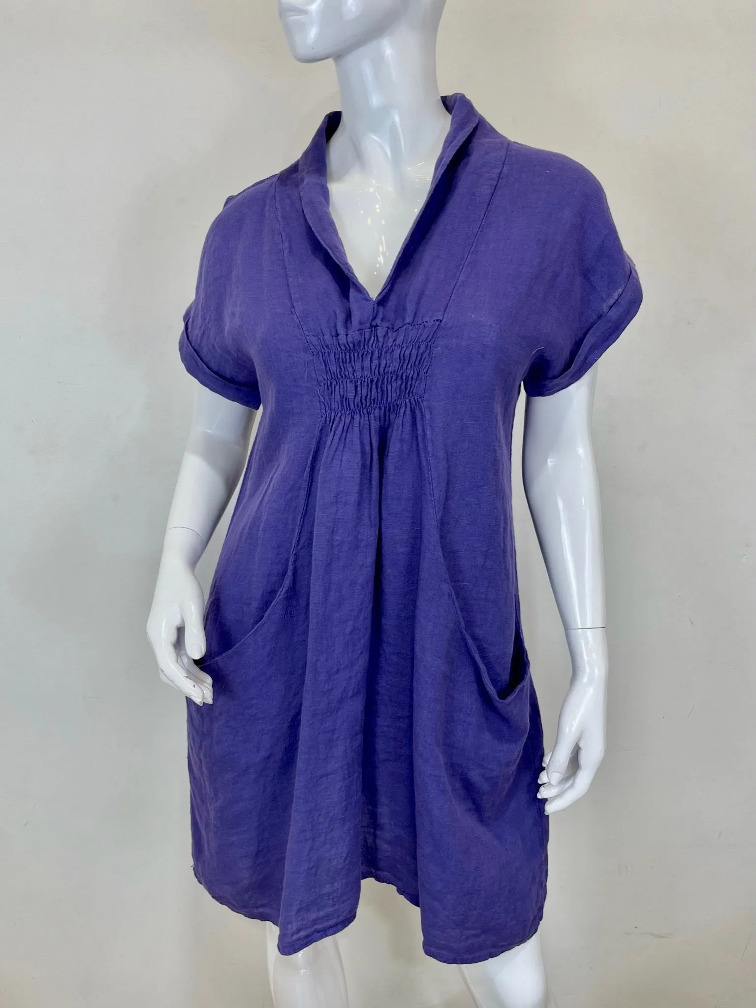 The Waipahe Casual Chic Linen Dress