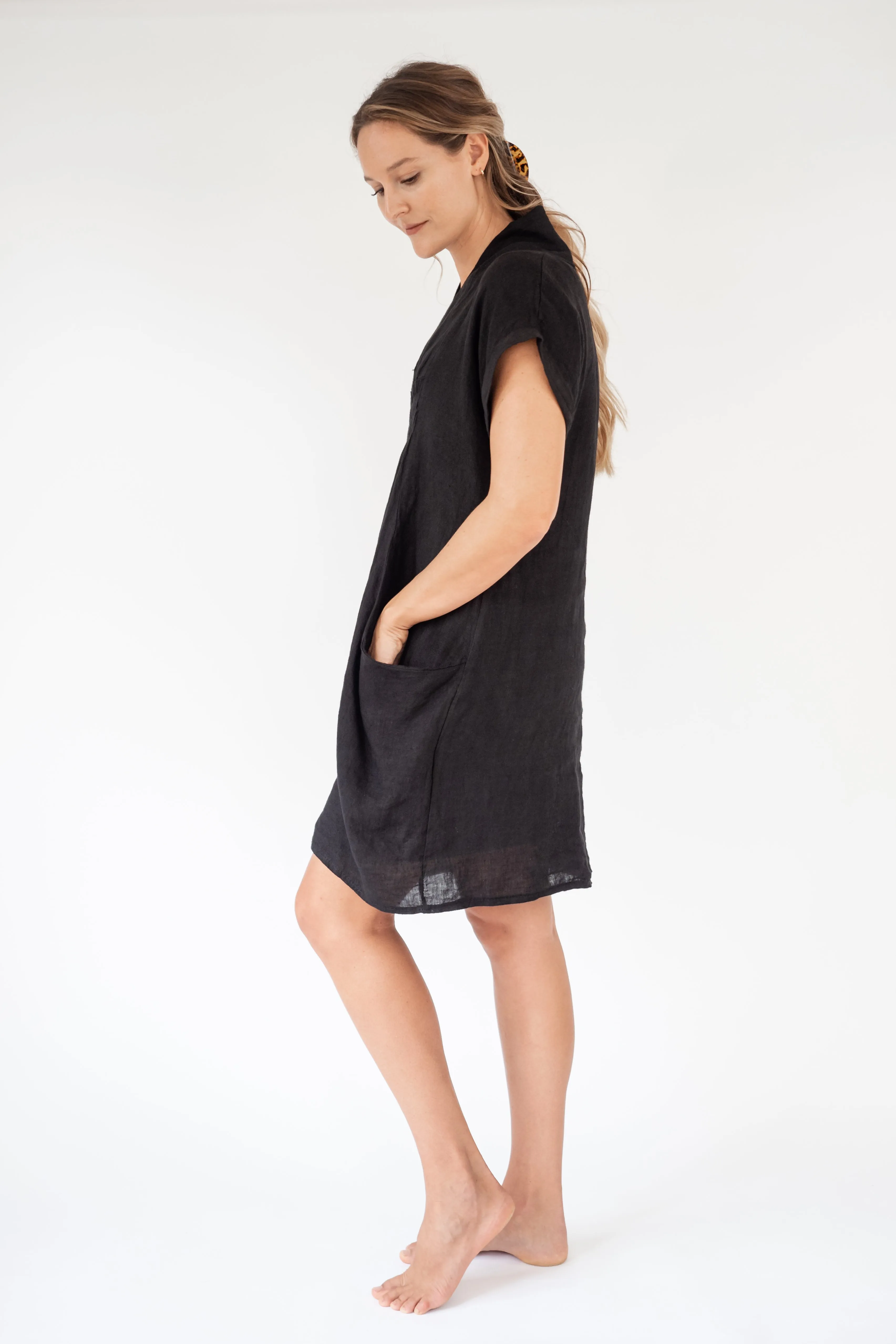 The Waipahe Casual Chic Linen Dress