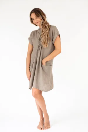 The Waipahe Casual Chic Linen Dress