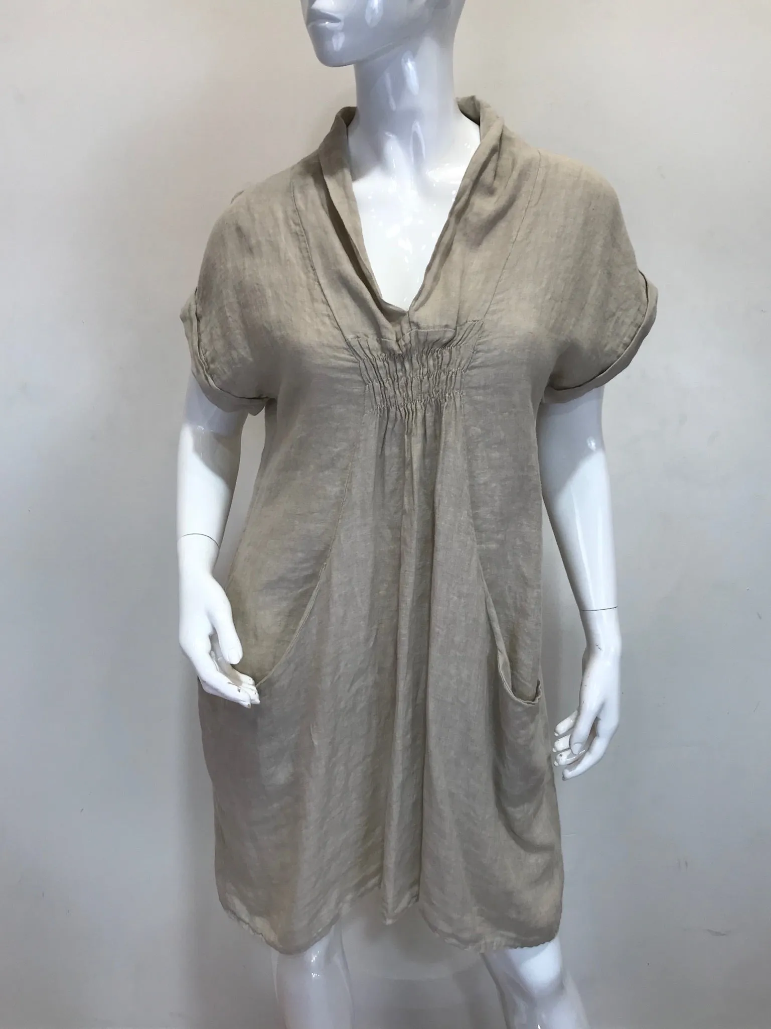 The Waipahe Casual Chic Linen Dress