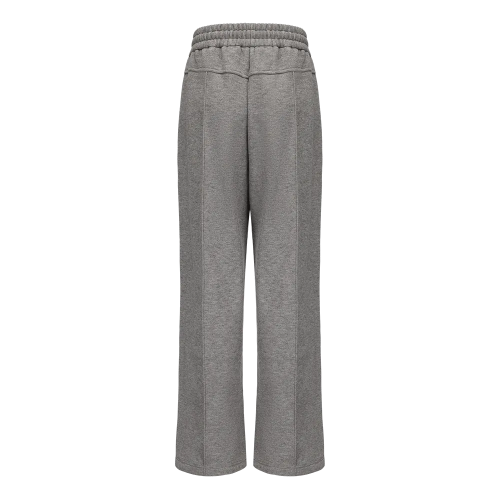 Unisex Wide Leg Fleece Pants