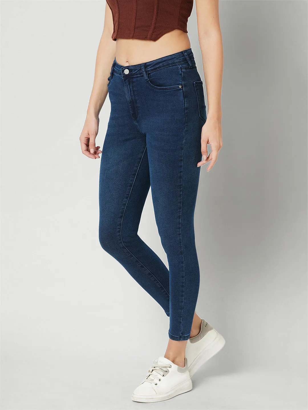 Women High-Rise Slim Skinny Jeans